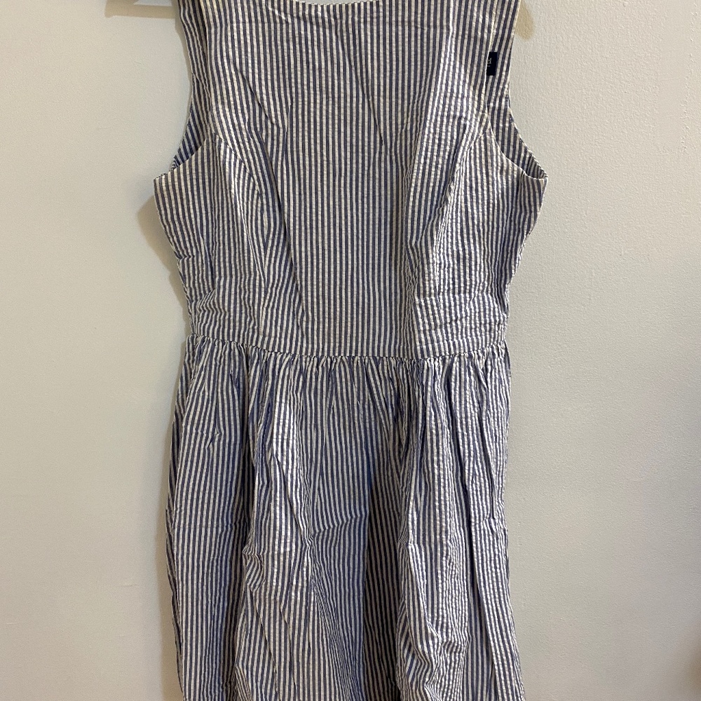 American Apparel Seersucker Dress - Size L